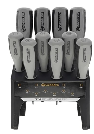 TORX BENCHTOP SCREWDRIVER SET