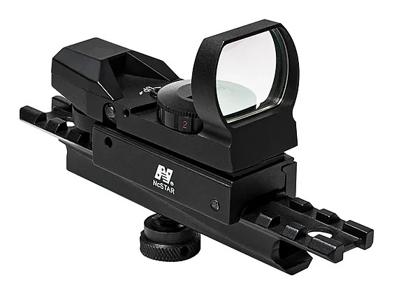 Red Grn 4-Rec Refx Sight AR-15 Carry Handle Adapt