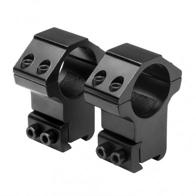 NCSTAR 1" RING -3/8" DOVETAIL- HIGH