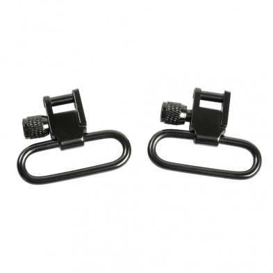 1" Lock Sling Swivel (Pair) Black