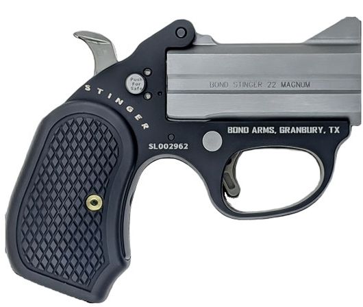 Bond Arms Stinger Series 22 Mag 3in Stainless Steel Matte Finish Barrel