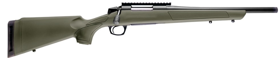 CASCADE SR 300 BLK 16.5" TB Rail Blk/ODG 4-rd