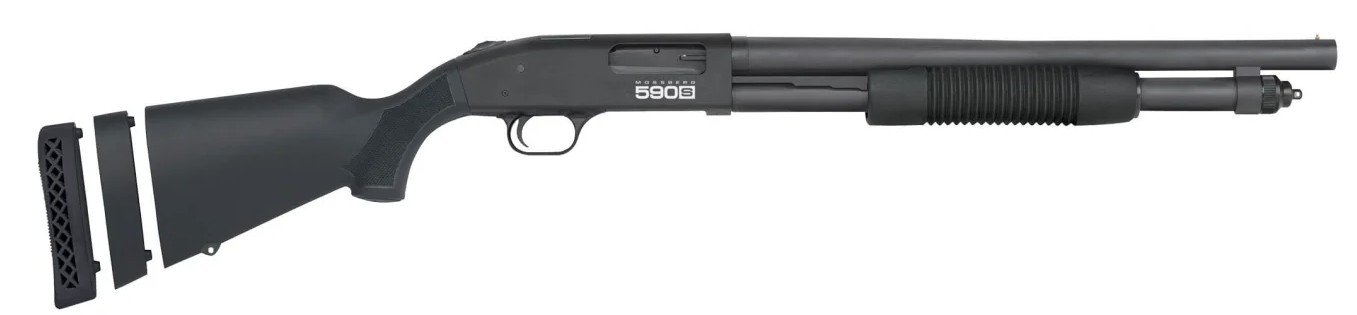 Mossberg 590S 12 Gauge 18.5 in Pump-Action Shotgun-img-1
