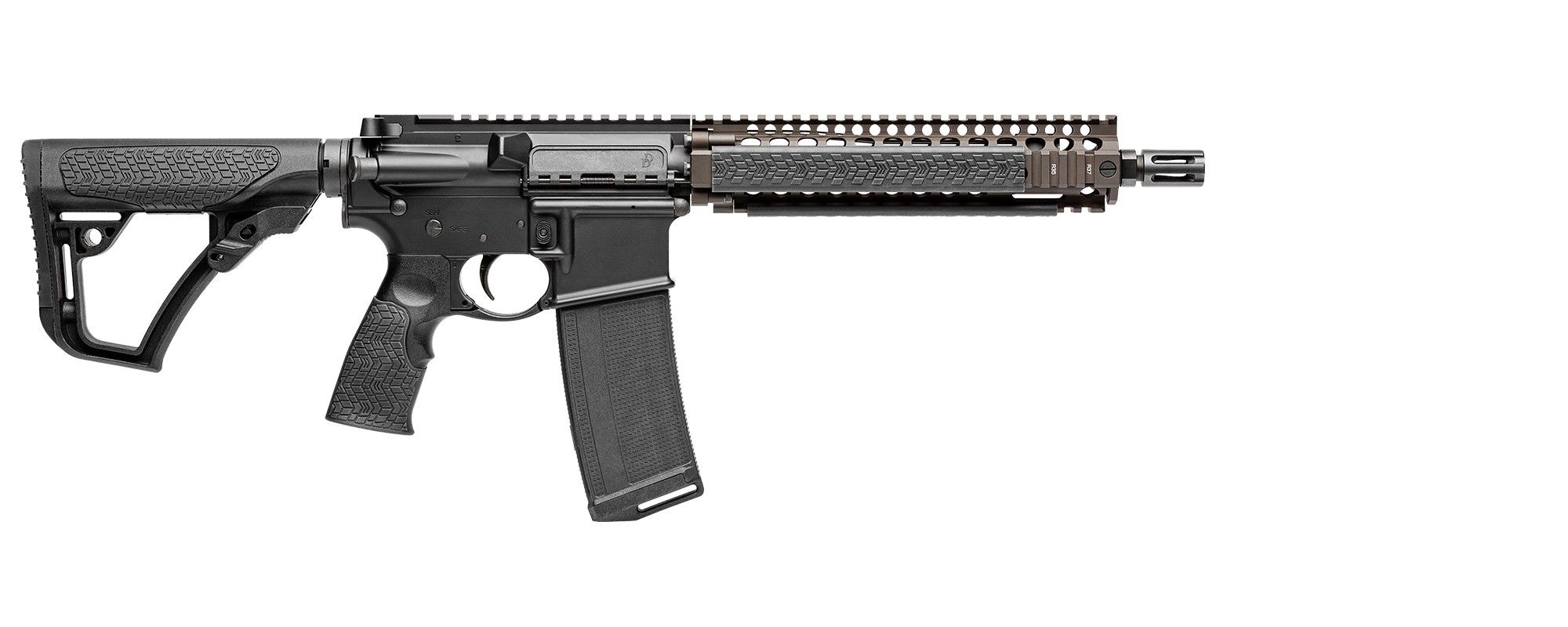 DD M4 CARB MK18 SBR 556 10.3 BLK/FDE