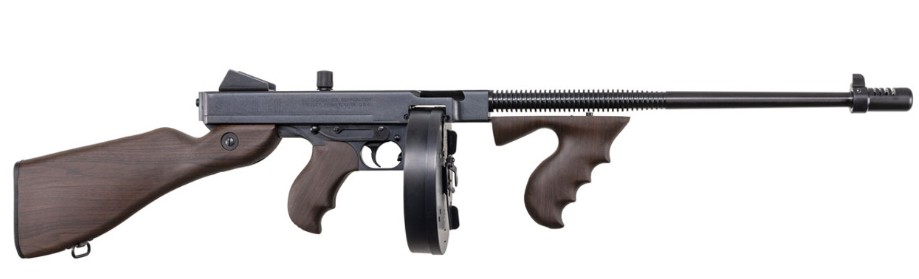 Auto Ord 1927A1-1C Ltwt Dlx 45ACP 50Rd Wlnt Grain Poly Furniture