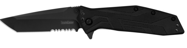 KERSHAW BRAWLER SERRATED 3" BLK/OX