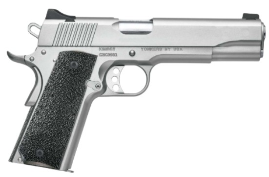 Kimber 1911 Stainless II 45ACP 7rd 5" Stainless Barrel; Rosewood Grips; Manual Safety; Fixed Sights; Special Edition w/o Slide Markings