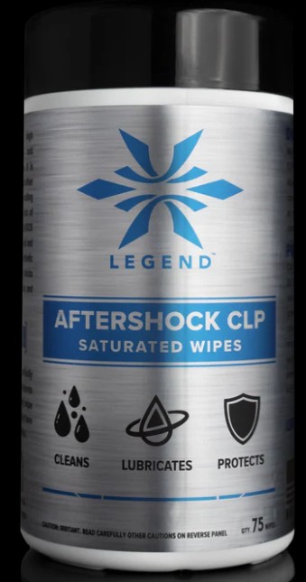 Aftershock CLP Saturated Wipes 75ct