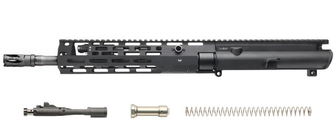 H&K 51001892 MR764A4 URK 7.62 x 51mm | 308 Win Matte Black Includes Bolt and Buffer M-Lok Handguard 