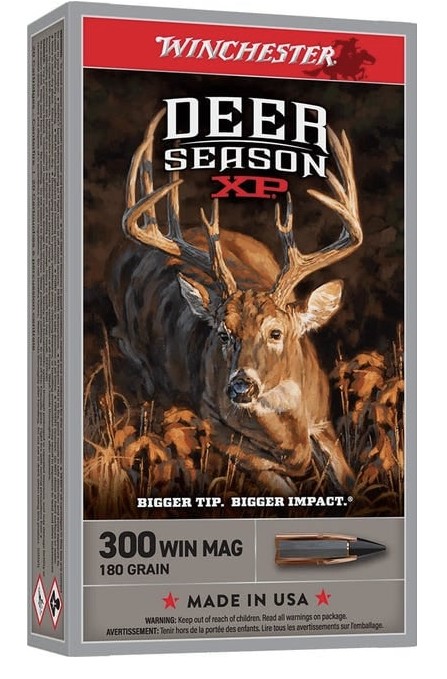 WIN DEER SEASON XP 300WIN 180GR 20/10