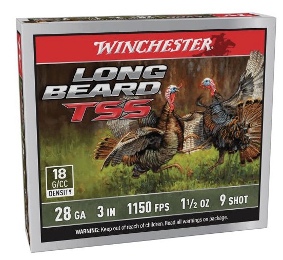 WINCHESTER 28GA 3" #9 LONG BEARD TURKEY TSS 1-1/2 OZ 10RD LBTSS2839