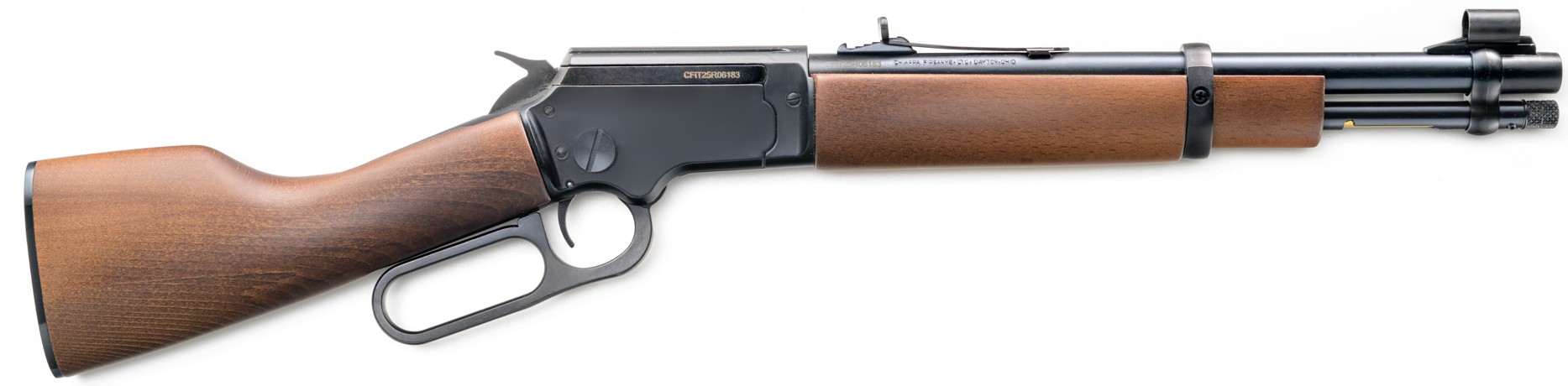 Chiappa LA322 LEVER ACTION BANDIT TAKE DOWN RIFLE 22LR BLACK SINGLE SHOT WOOD STOCK STANDARD GRIP 920.441 - Chiappa Firearms - .22 LR