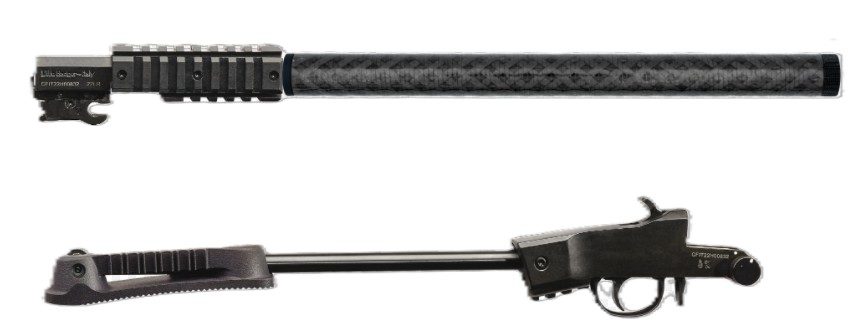 Chiappa LITTLE BADGER TDX CARBON FIBER SHROUD 22LR BLACK SINGLE SHOT 500.281