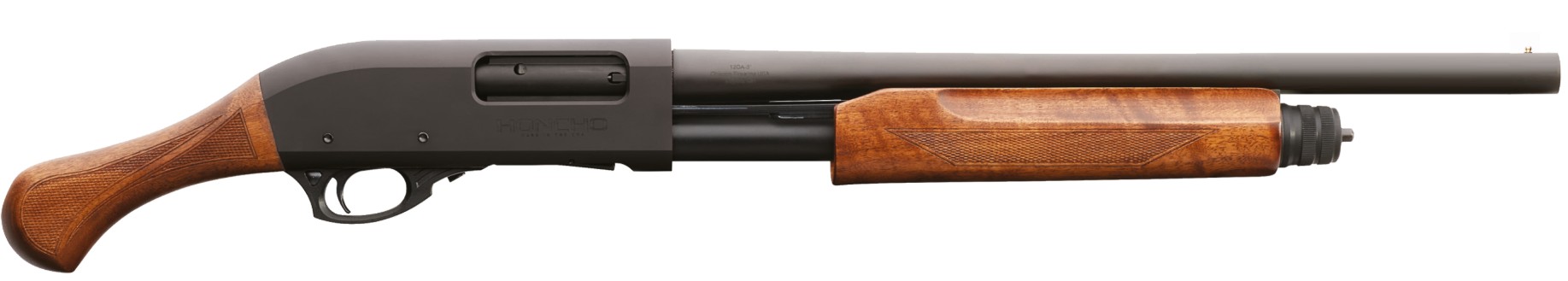 Chiappa HONCHO TACTICAL PUMP MADE IN USA  12GA 18 5IN BARREL 5RD BLACK BEAD SIGHT CHK WOOD W/ AMBI-SLING ATTACHMENT 3IN CA 930.439