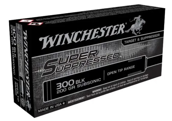 WIN SUPER SUPPRESSED 300BLK 200GR FMJ 125/6
