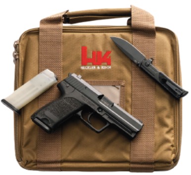 HK P8 A1 FINAL EDITION BOKER KNIFE AND CASE 2-15rd
