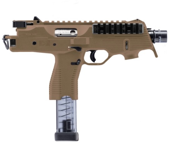B&T TP9-N PSTL 9MM 5.1" 30RD TAN