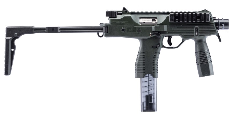 B&T TP9 SBR 9MM 5.11" 30RD OD GREEN