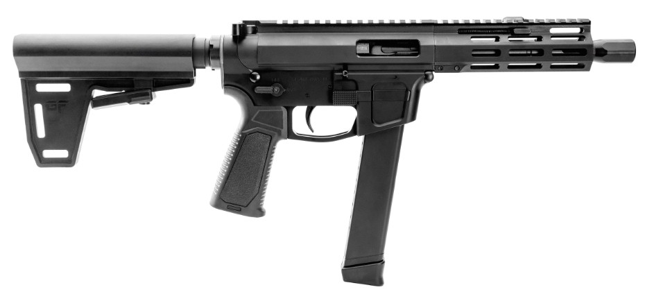 Gforce Arms GFHYB545 JAWBONE 45 ACP 5" Black Semi-Auto Pistol