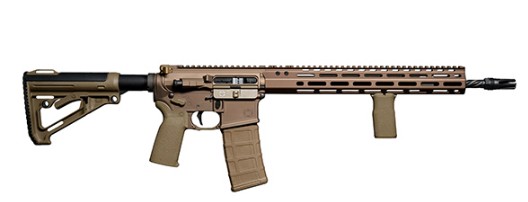 U526 Rifle 5.56 FDE Ambi SS Stk 16'' Spiral Hybrid CL BBl DLC BCG Maelstrom