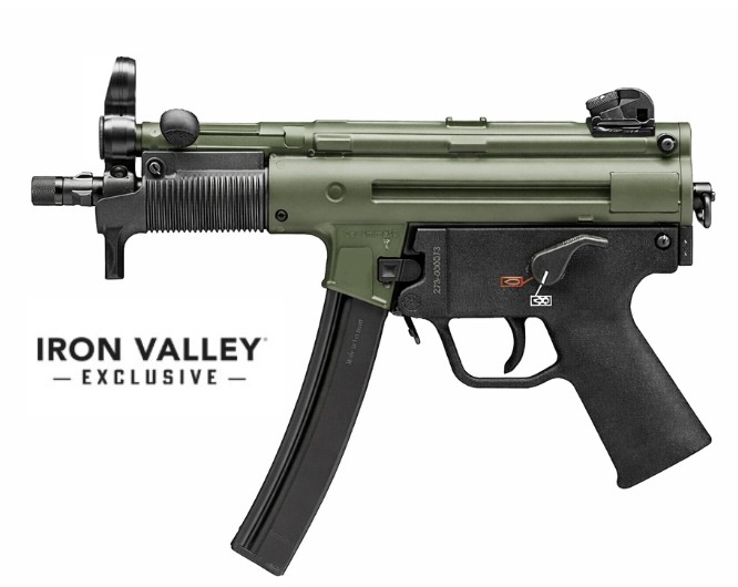 SP5K-PDW 9mm 5.83" TB Grn (2)30rd IVS