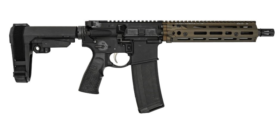 Daniel Defense 02-191-13295-047 DDM4 MK18 Pistol 223 Rem | 5.56 NATO 10.3" Matte Black Anodized Semi-Auto Pistol