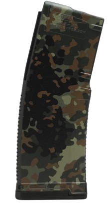 Mag AR-15/M4/M16 5.56x45 Mod A Blk/FleckCamo 30rd
