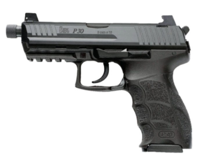 P30 Tactical V3 4.45" DA/SA TB Blk 1/17 1/20rd