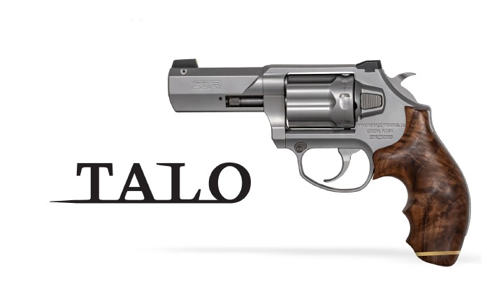 DBF SDR 9MM 3" NS WD GRP TALO SILVER