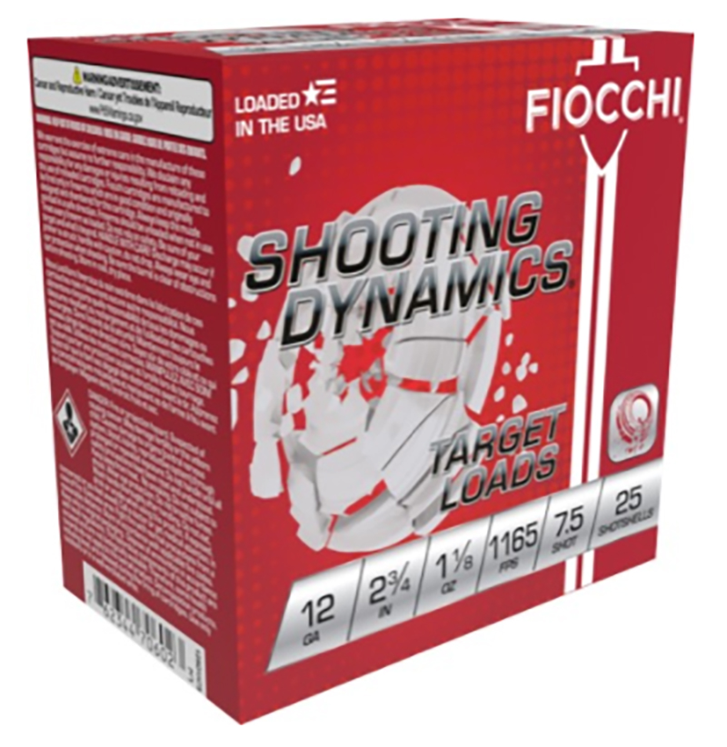 FIOCCHI 12GA 2.75" 1-1/8OZ