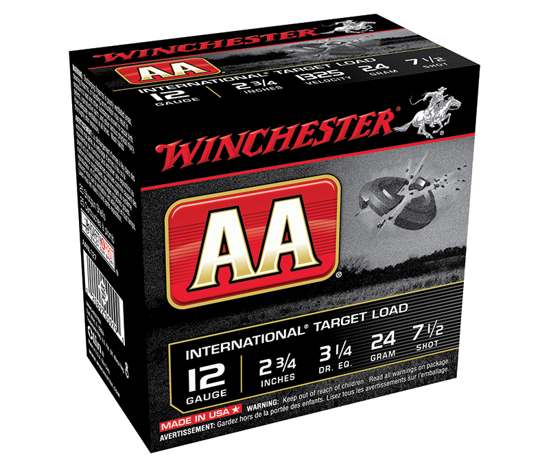AA USAShtg 12Ga 2.75" 24gm 3.25dr #7.5