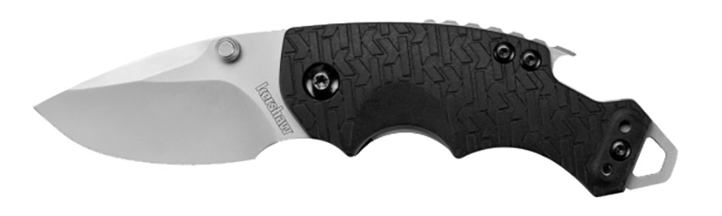 KERSHAW SHUFFLE 2.4" BEAD BLASTD BLK