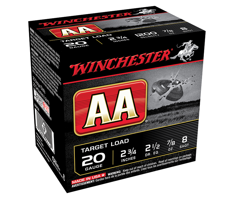 WINCHESTER AA 20GA 2.75" 7/8OZ
