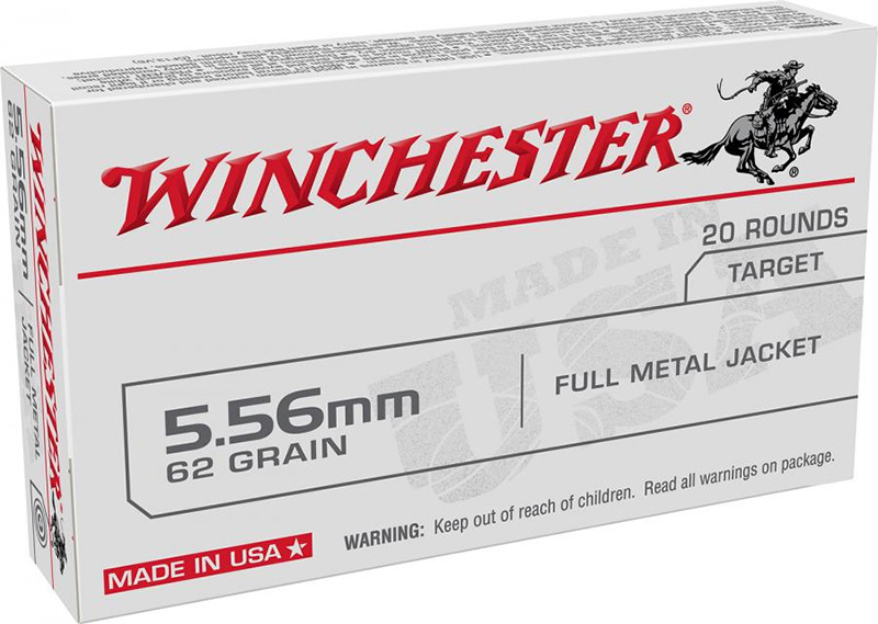 WIN USA 5.56 FMJ 62GR 20