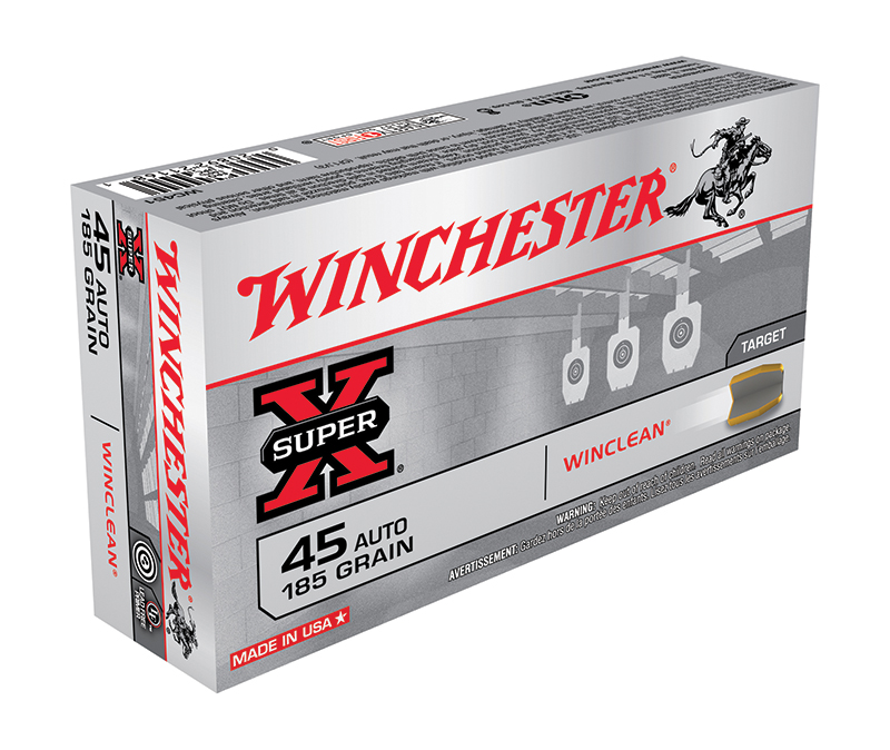 WIN WINCLEAN 45ACP 185GR 50/10