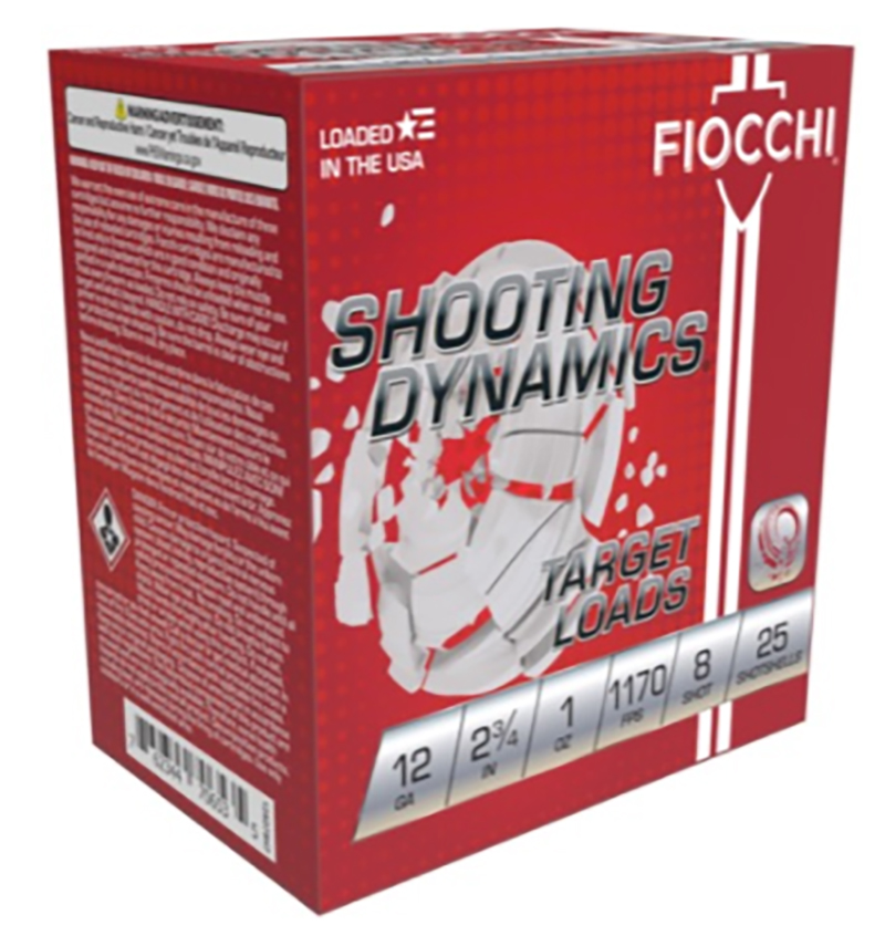 FIOCCHI 12GA 2.75" 1OZ #8