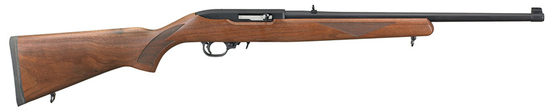 10/22 22lr 18.5" B W/S Checkered Walnut