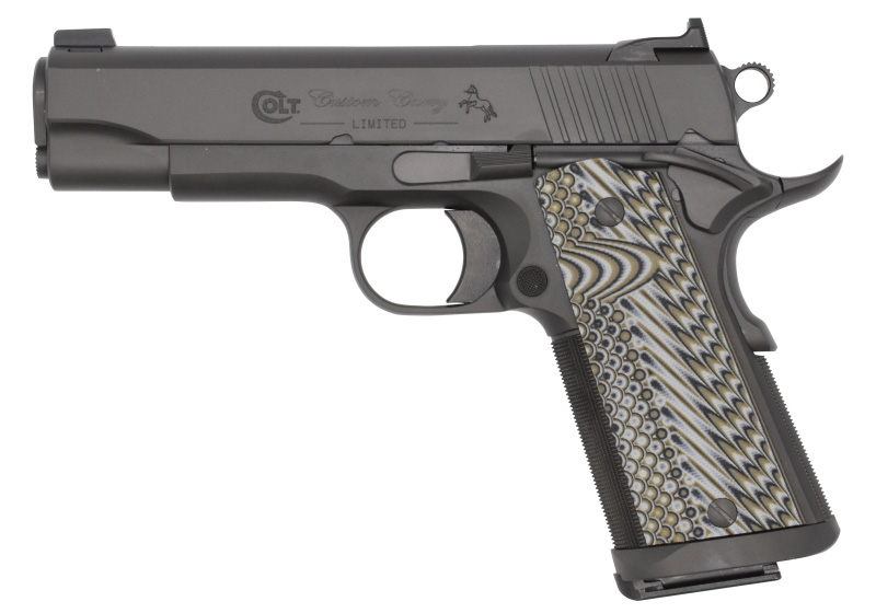 COLT CUSTOM CRRY 45ACP 4.25" 8RD SMK
