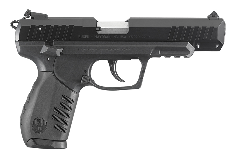 RUG SR22 22LR 4.5 BLK LIGHT RAIL 2 10RD