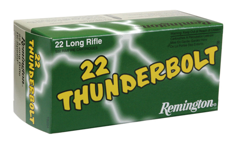 22LR Hi-Vel 40Gr RN THUNDERBOLT 500rd