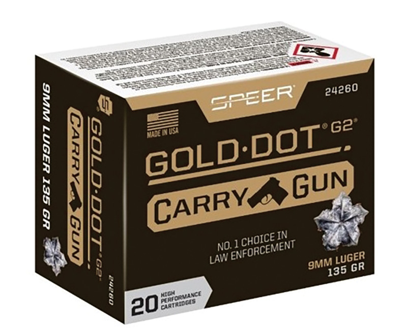 SPR GOLD DOT CARRY GUN 9MM 135GR HP