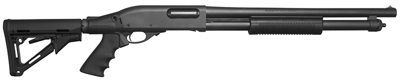 REM 870 TACT 12/18.5 6RD 6 POS PG Rem 870 Tactical Pump 12Ga 3" 18.5" Black 5 Position Collapsible Cylinder 6Rd Bead 81212