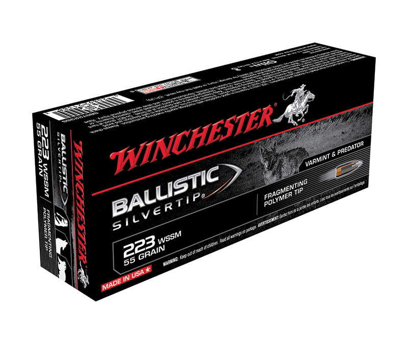 BallisticST 223 WSSM 55gr 20/bx