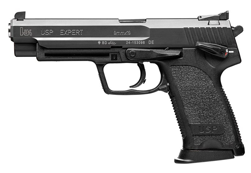 HK USP9 EXPERT V1 DASA 9MM 5.19 2 15RD