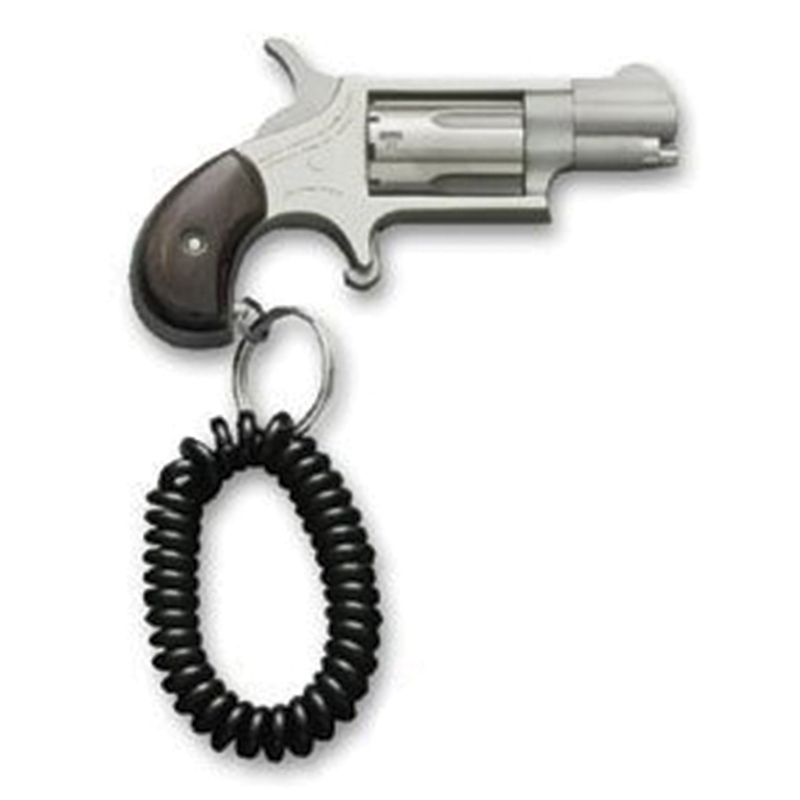 NAA 22LR 1 1/8IN BARREL 5RD SS LANYARD RING NAA-22LR-RNG
