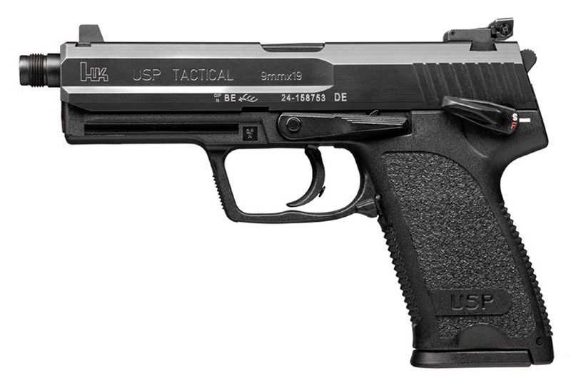 HK USP-T 9MM 4.86" 15RD V1 DA/SA