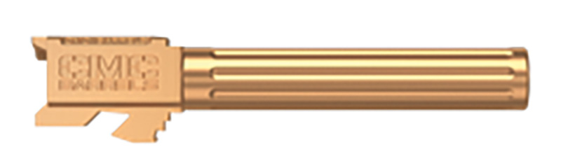 Glock 17 Fluted Barrel Non-Thrd DLC Bnz