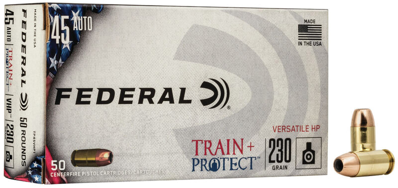 FED TRAIN/PROTCT 45ACP 230GR VHP 50
