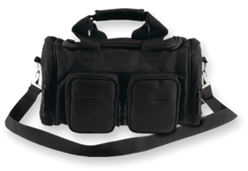 BULLDOG RANGE BAG ECON W/STRAP BLK