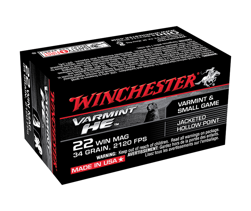 Varmint HE 22WM JHP 50rd/Box